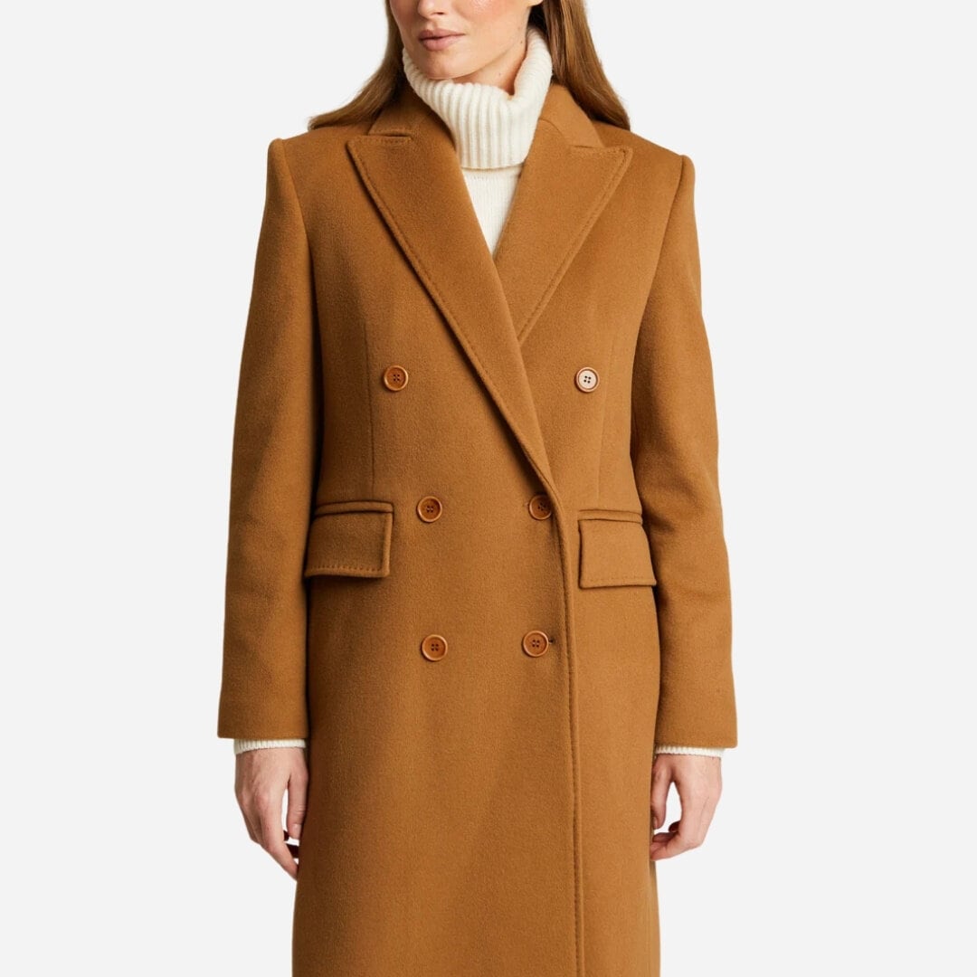 Angie Wool Coat - Camel