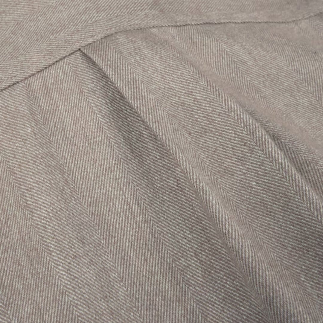 Siri Flannel Shirt - Light Brown