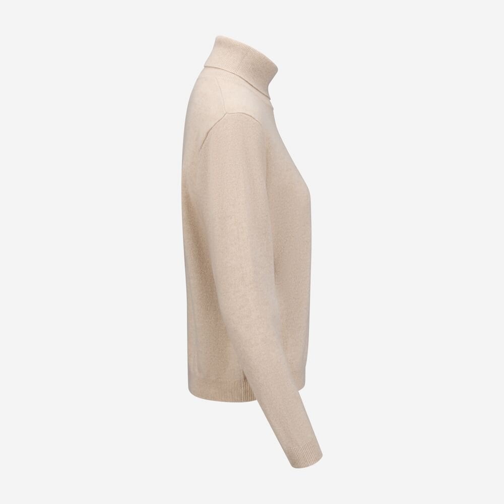 Kajsa Cashmere Turtleneck - Beige