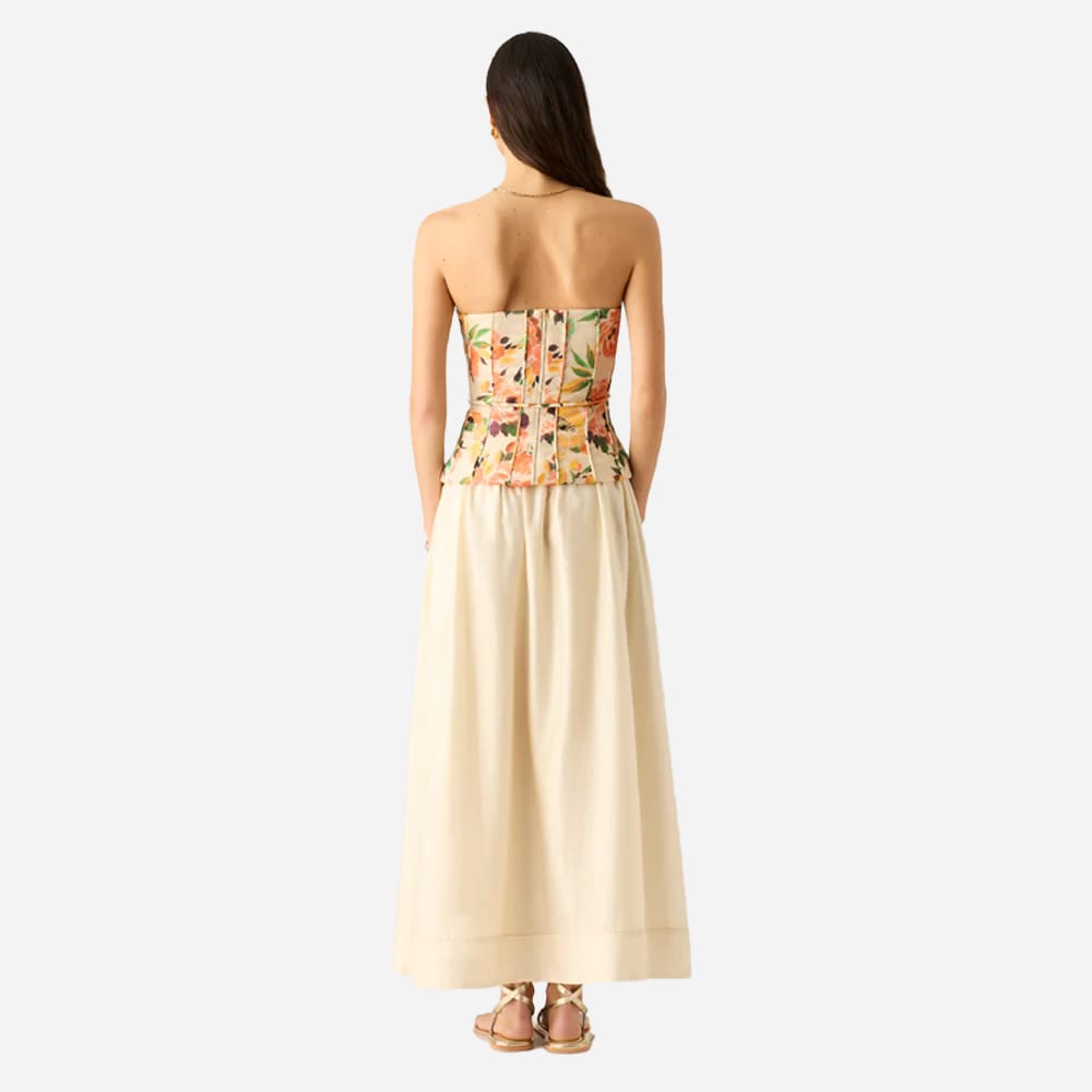 Soleil Midi Skirt - Ivory