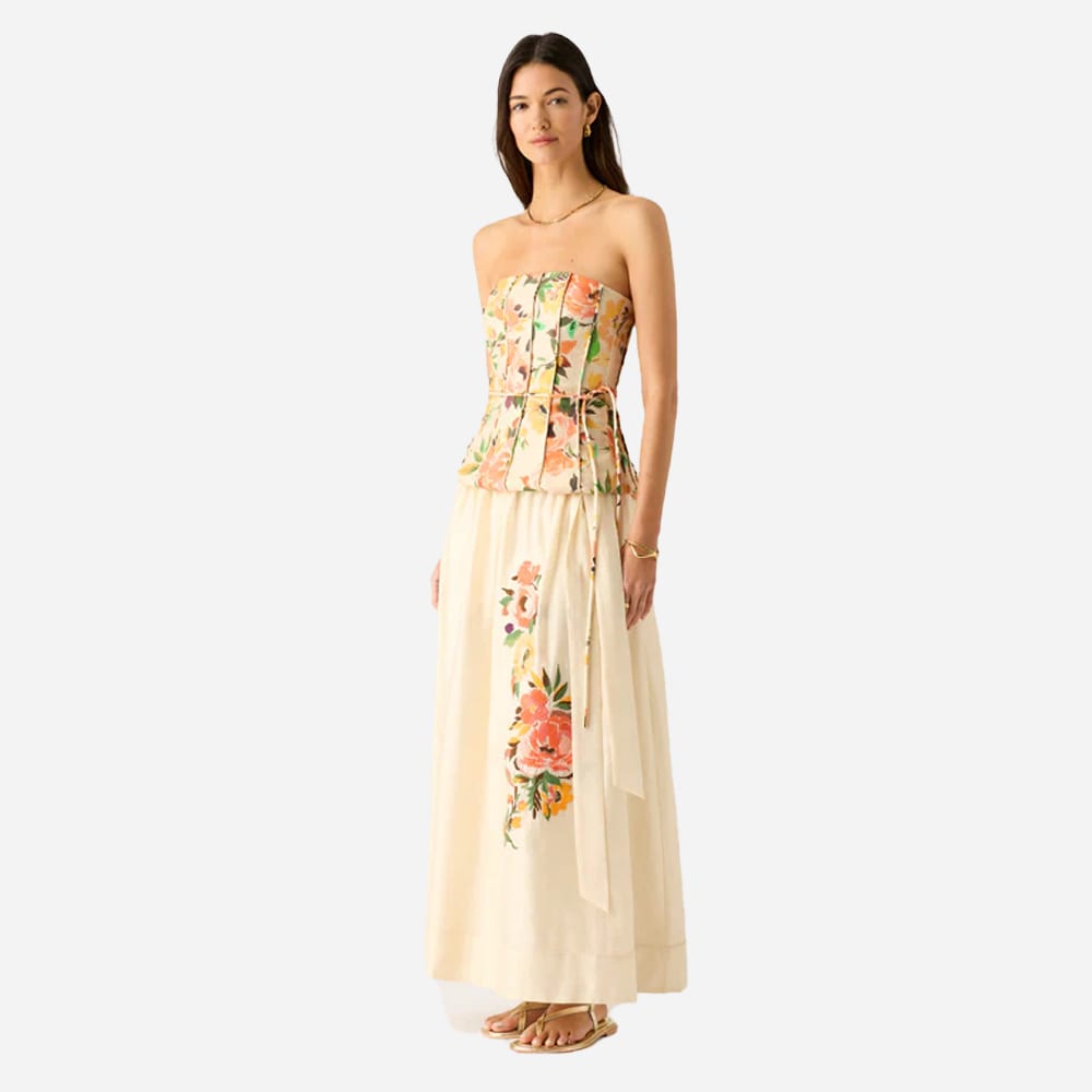 Soleil Midi Skirt - Ivory