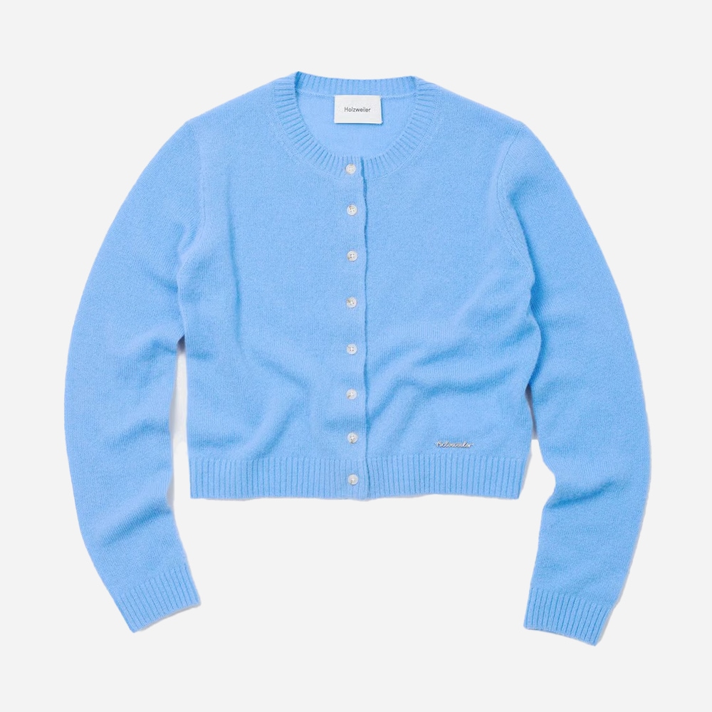 Cashmere Cardigan - Blue