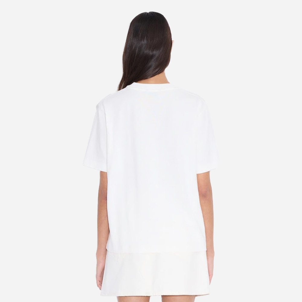 W Relaxed Tee - White