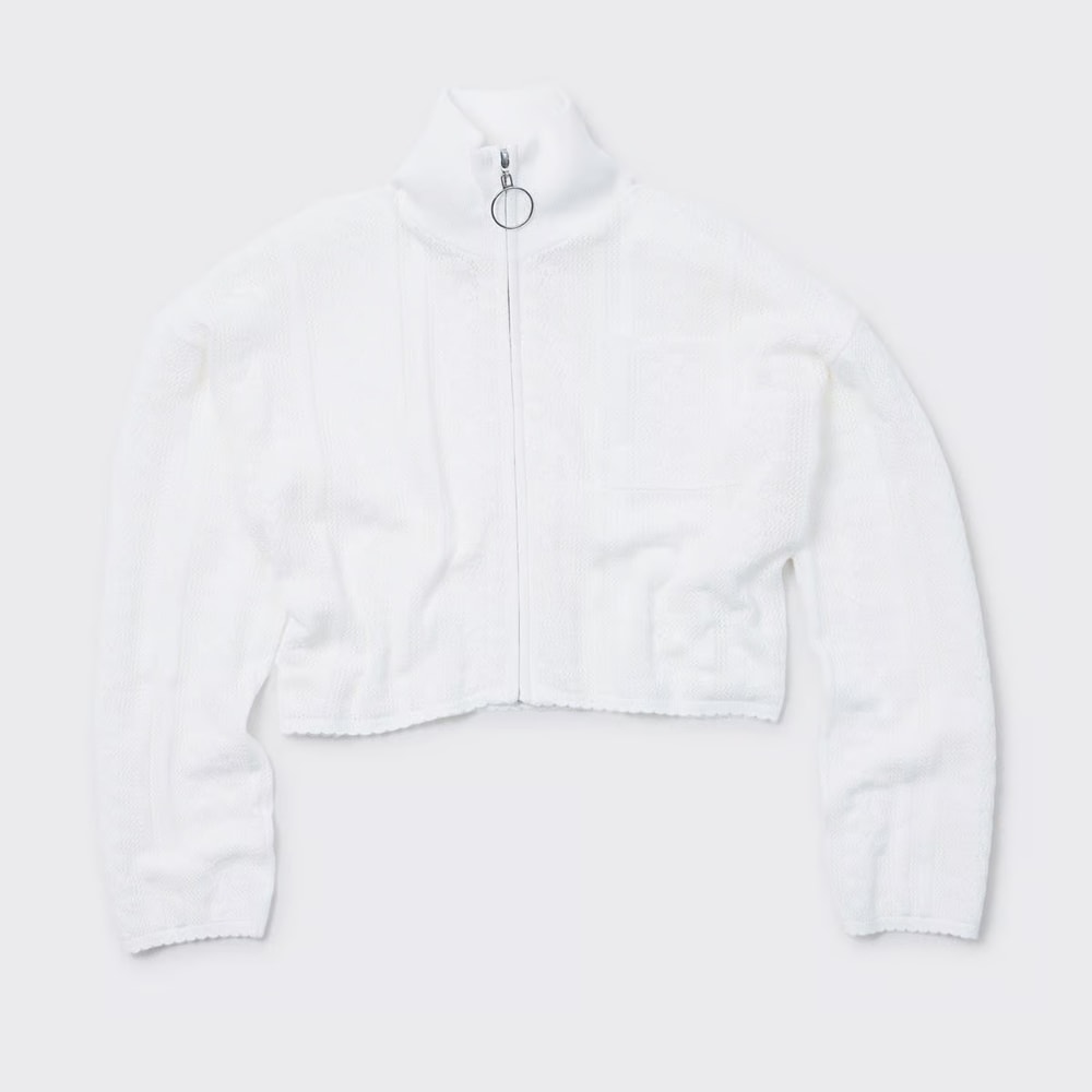 Tine Crochet Cardigan - Ecru