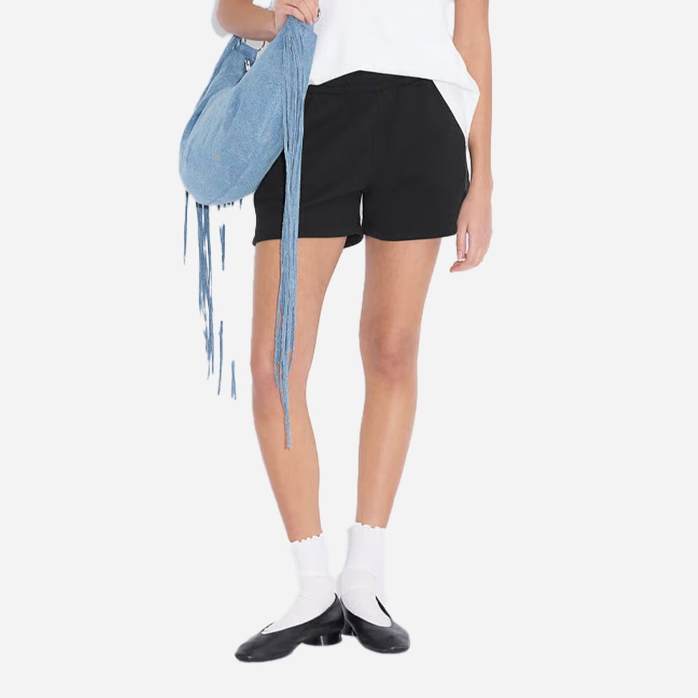 W Relaxed Shorts - Black