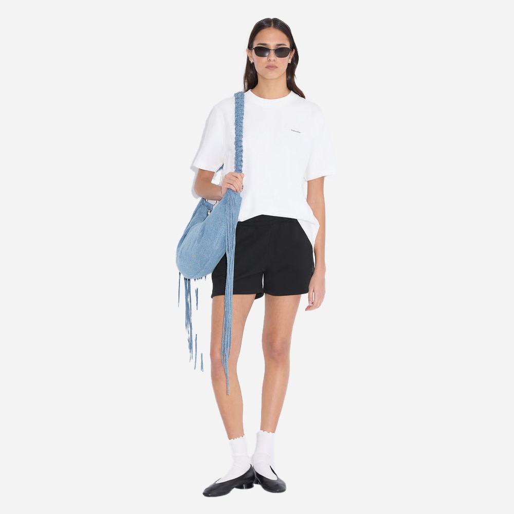 W Relaxed Shorts - Black