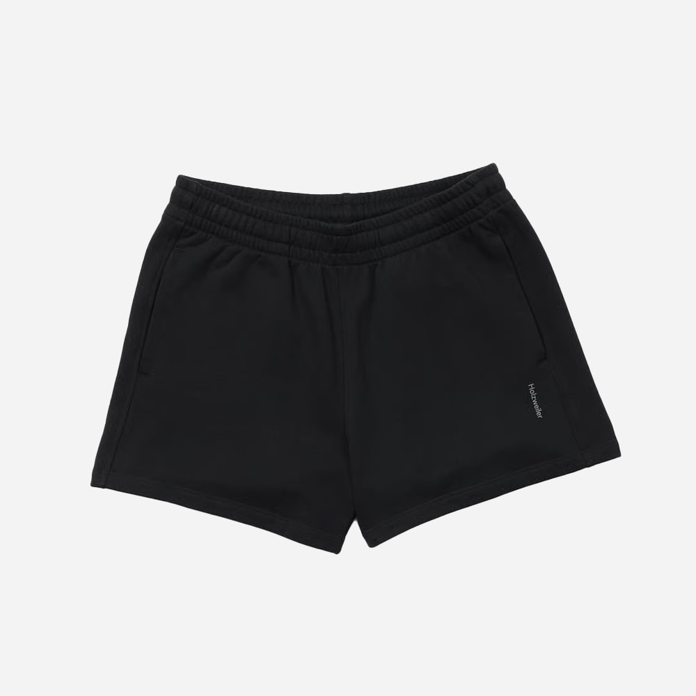 W Relaxed Shorts - Black