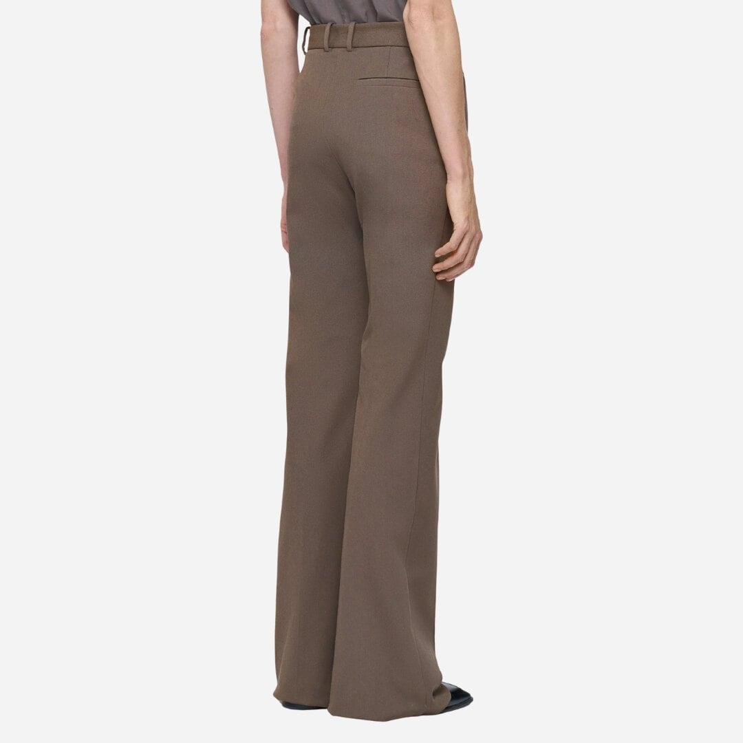 Tafira Gabardine Stretch Trousers - Mushroom