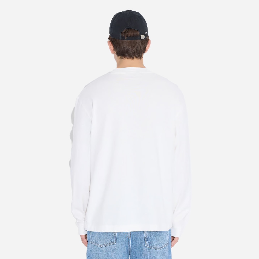 M Relaxed Long Sleeve - White