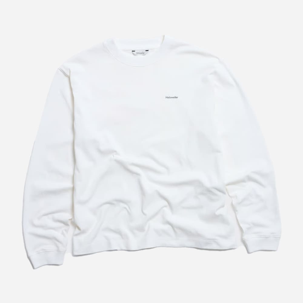 M Relaxed Long Sleeve - White
