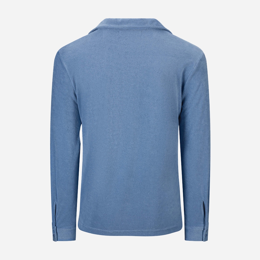 Michael Longsleeve Terry - Indigo Blue