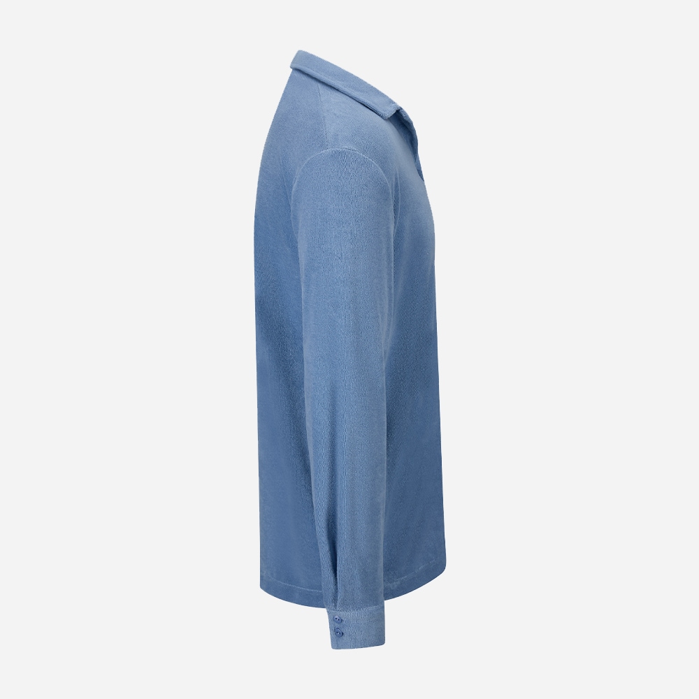Michael Longsleeve Terry - Indigo Blue