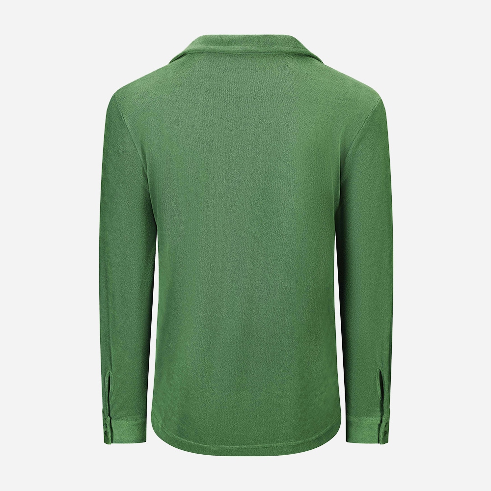 Michael Longsleeve Terry - Vineyard Green