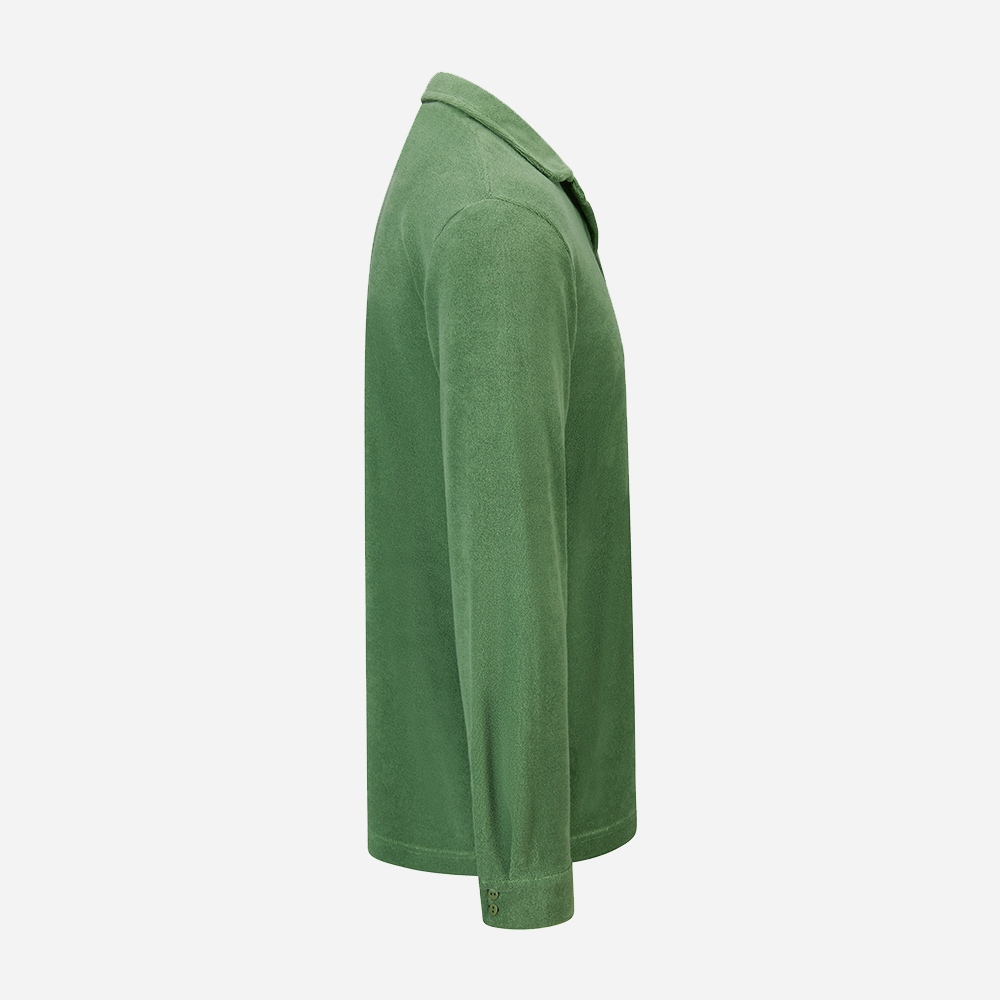 Michael Longsleeve Terry - Vineyard Green