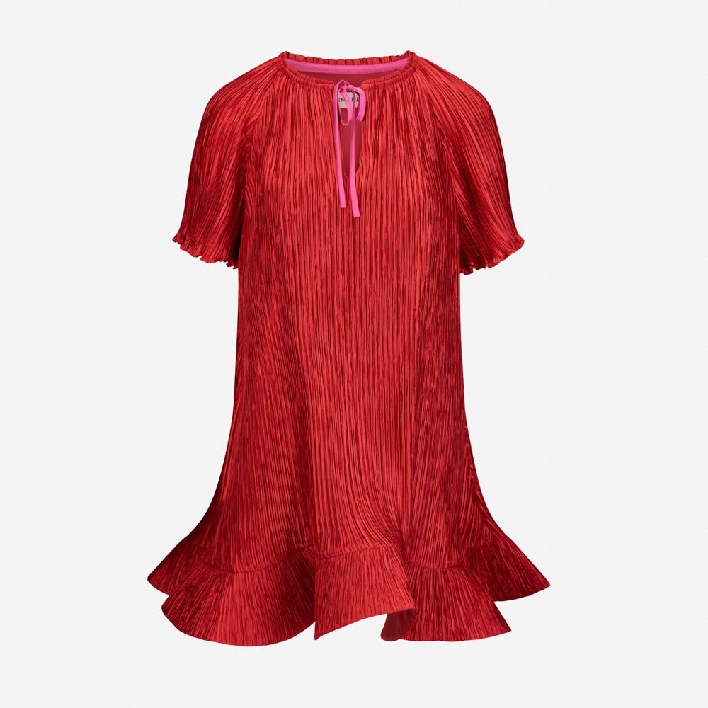 Venus Mini Dress - Crimson Multi