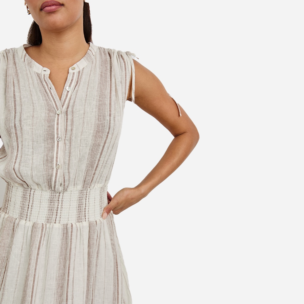 Melodie Dress - Reims Stripe
