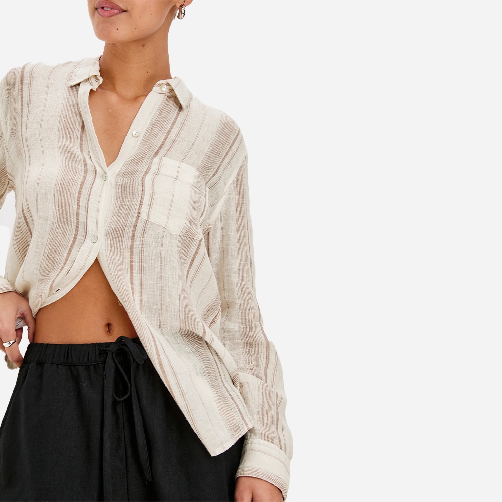 Charli Shirt - Reims Stripe