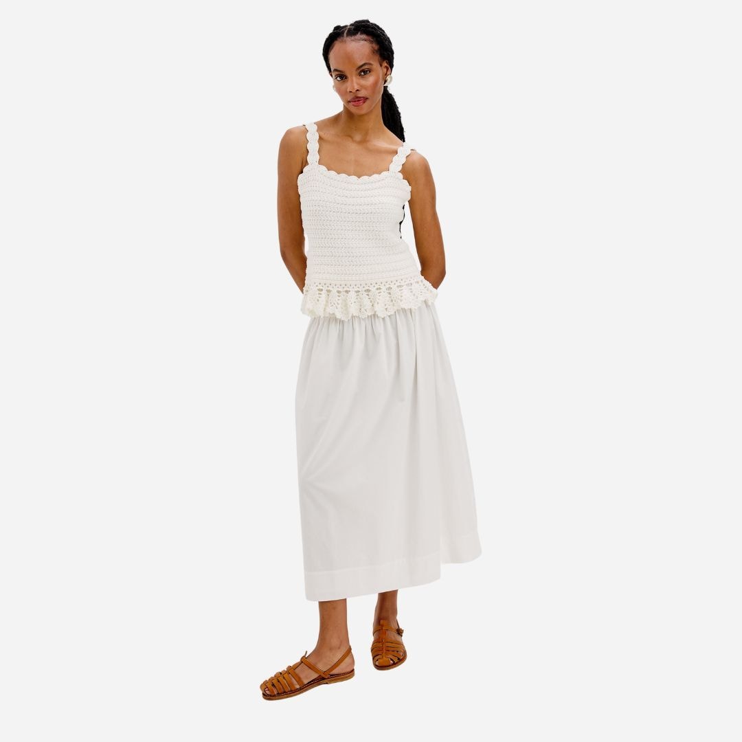 Alessa Skirt - White
