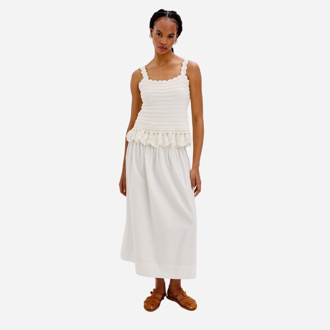 Alessa Skirt - White