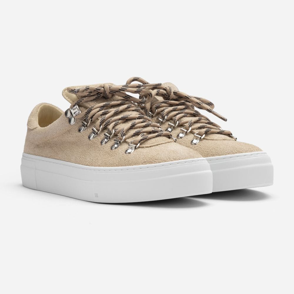 Marostica Low Platform - Sesame Suede