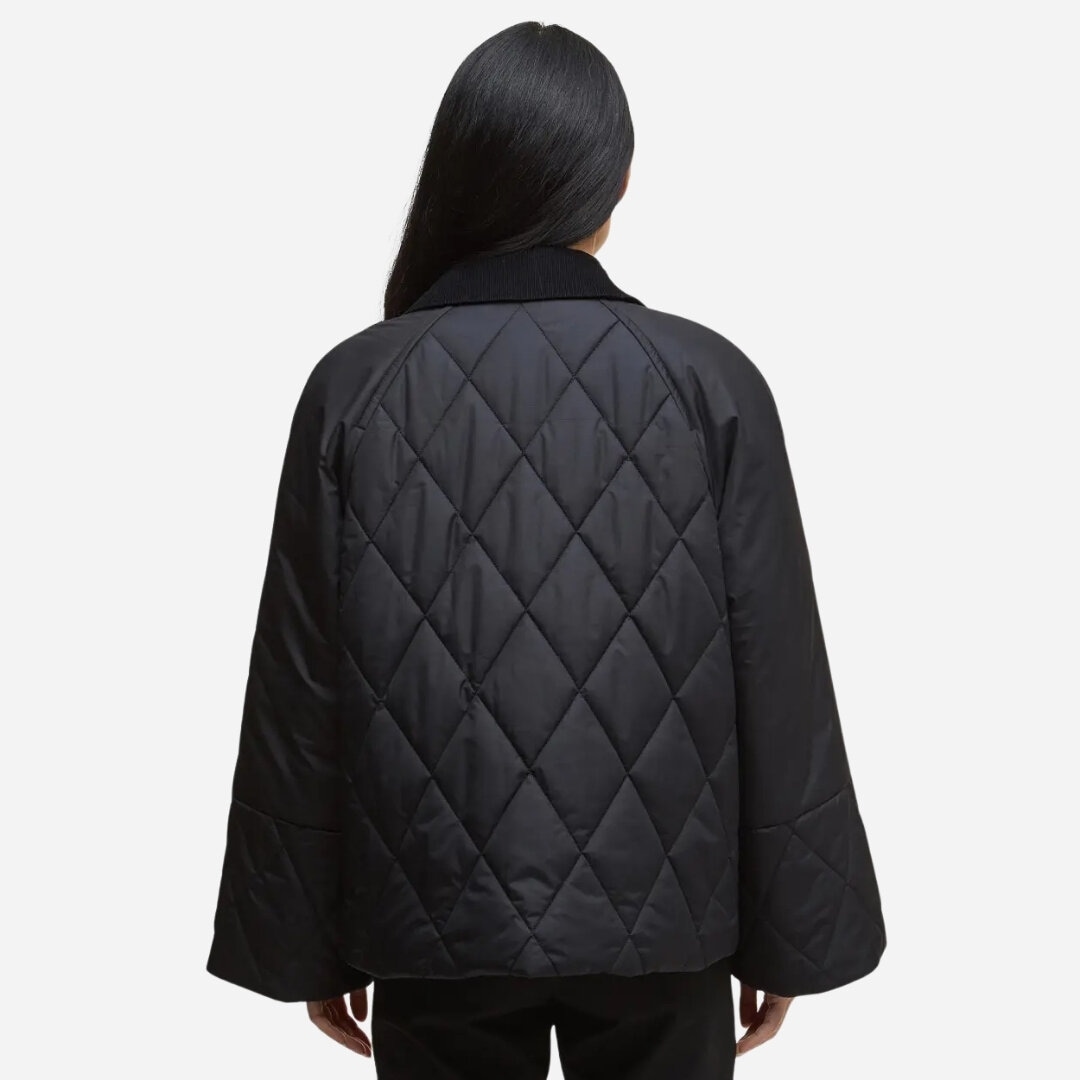 Martha Quilted Jacket - Black