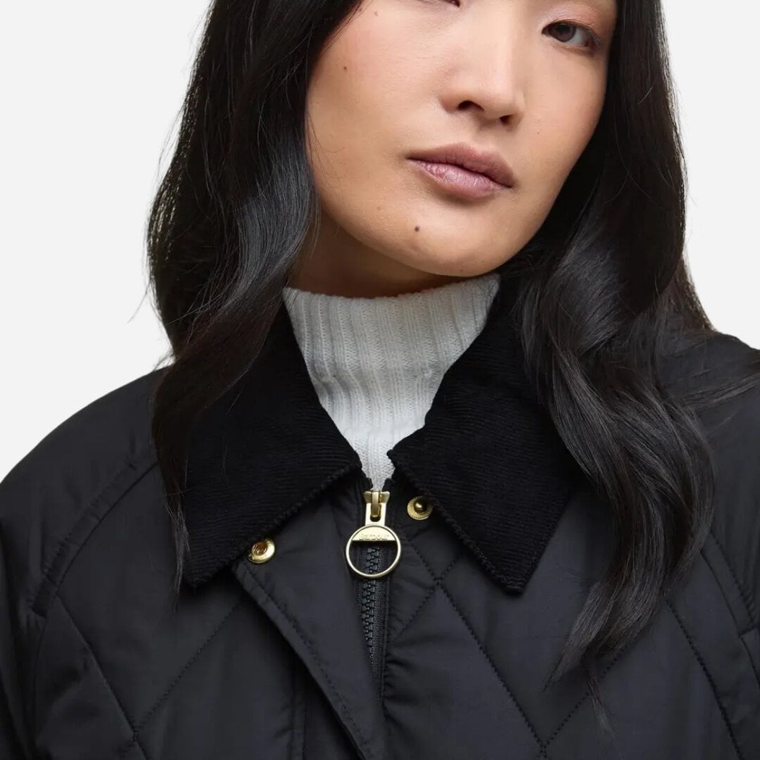 Martha Quilted Jacket - Black