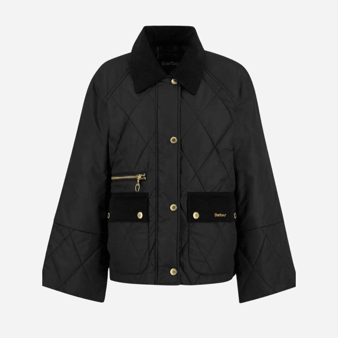 Martha Quilted Jacket - Black