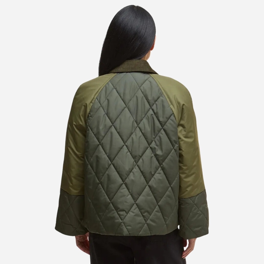 Martha Quilted Jacket - Olive