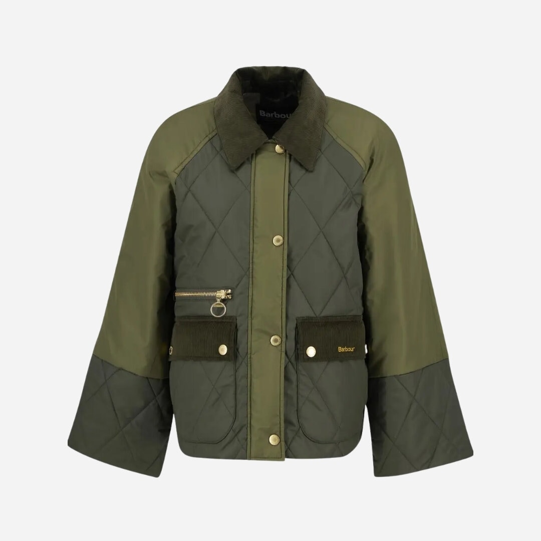 Martha Quilted Jacket - Olive