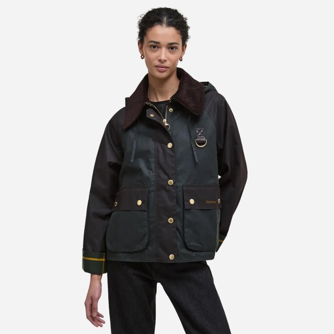 Reighton Spey Waxed Jacket - Sage