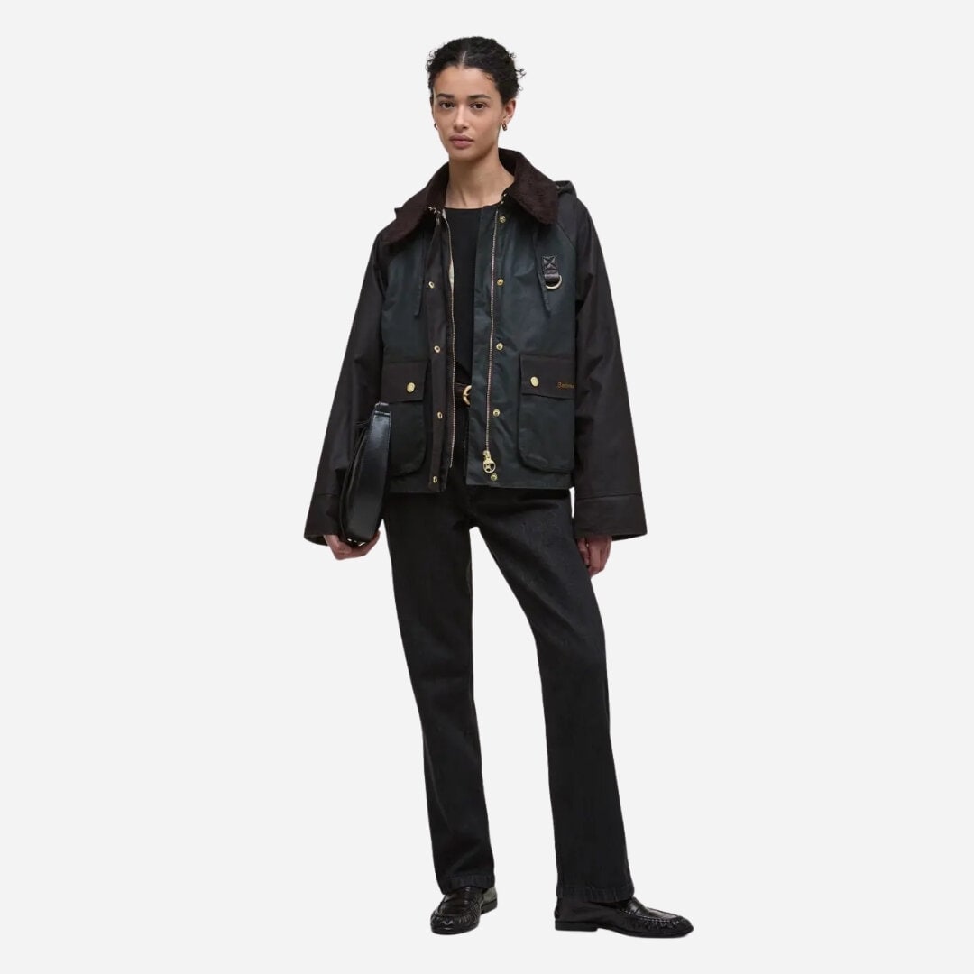 Reighton Spey Waxed Jacket - Sage