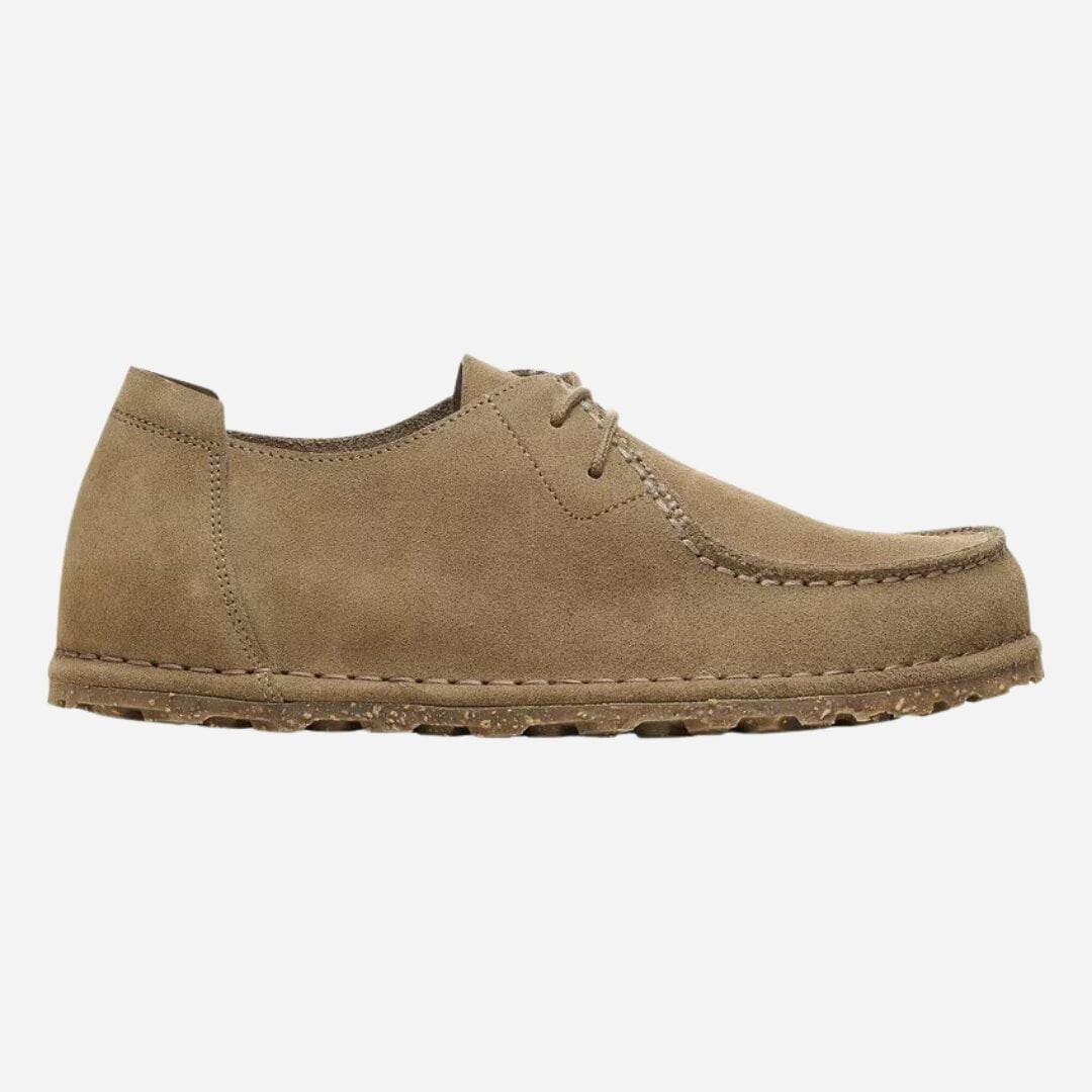 Utti Lace Suede Leather - Gray Taupe