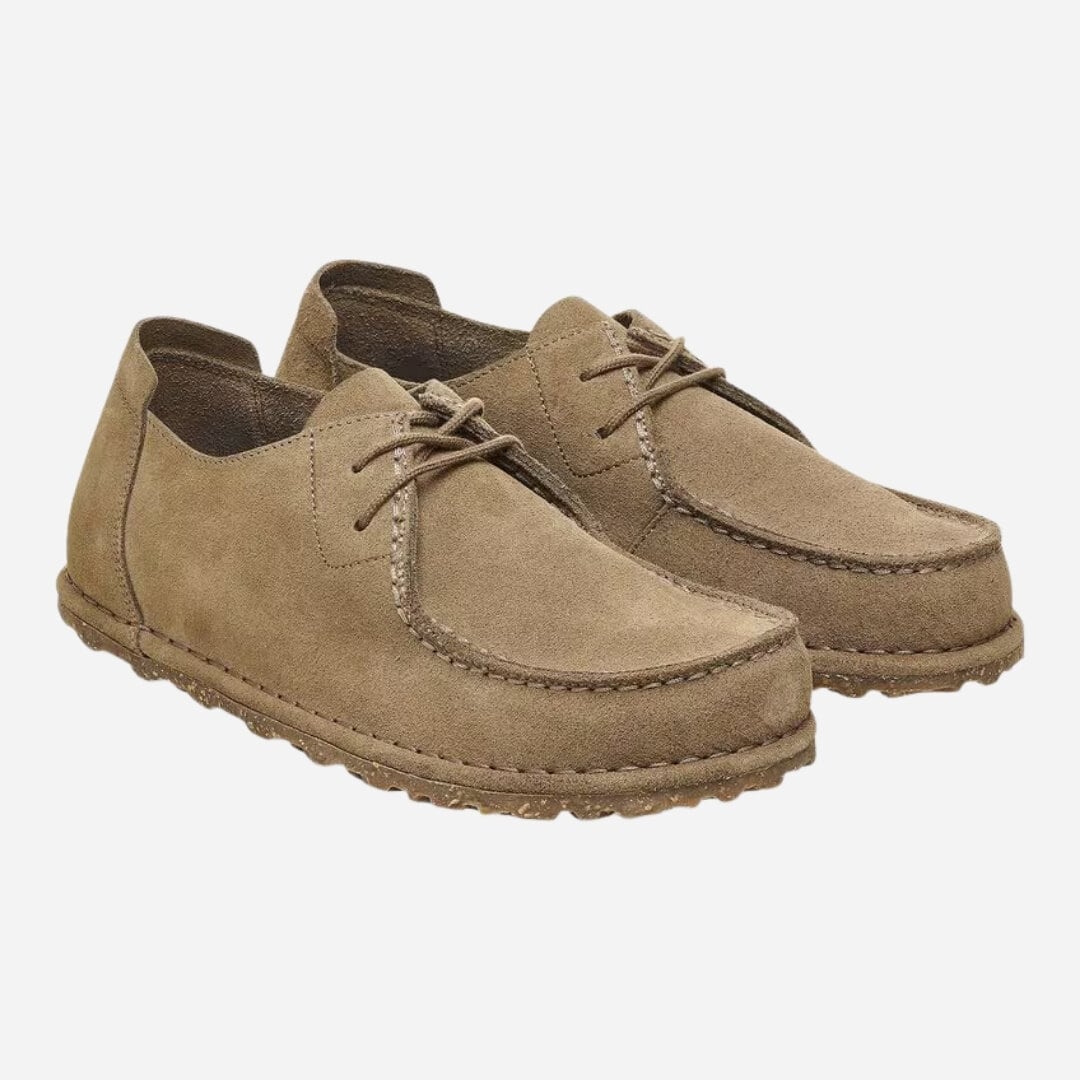 Utti Lace Suede Leather - Gray Taupe
