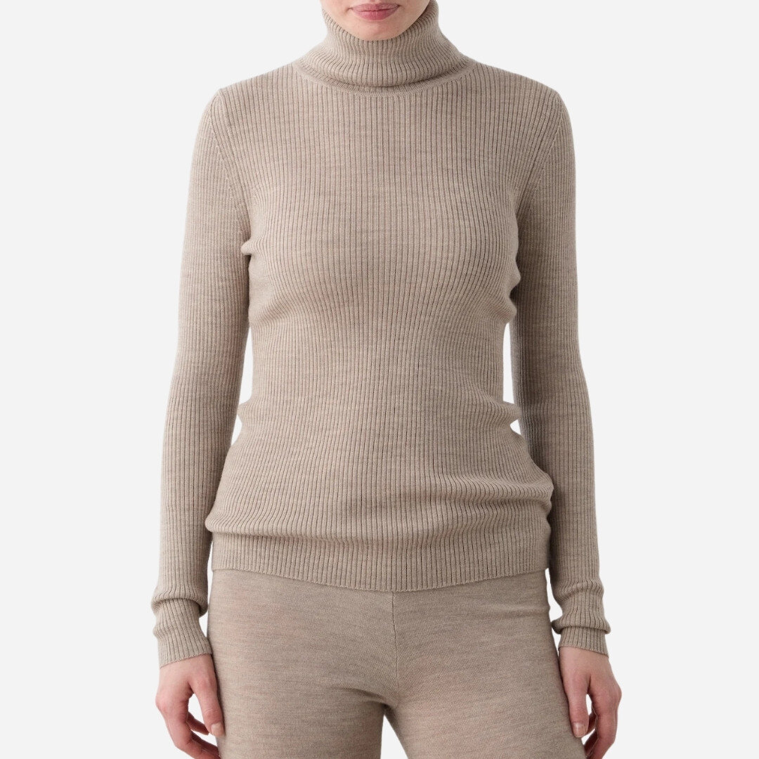 Geilo Turtleneck - Sand