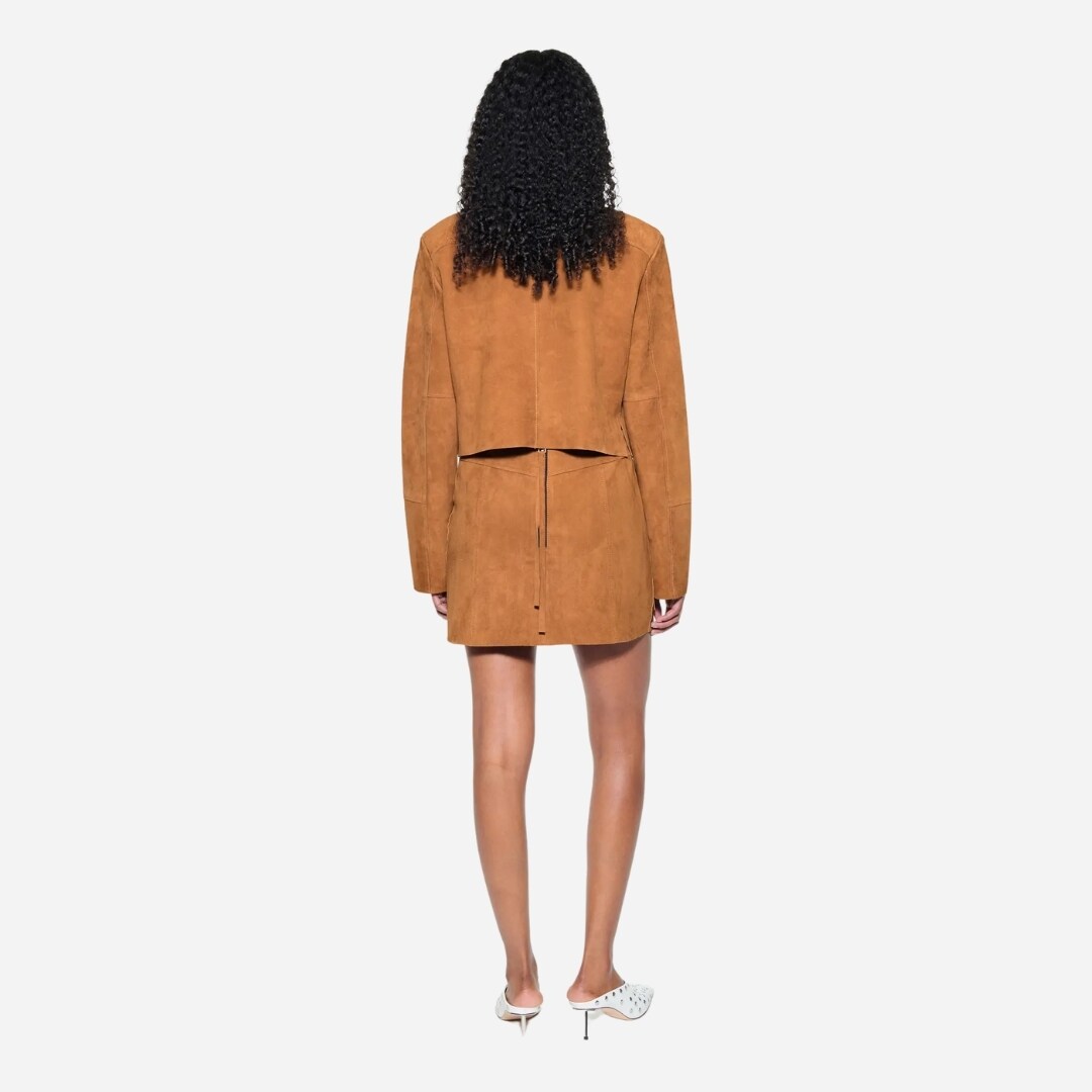 Luz Jacket - Desert Tan Suede
