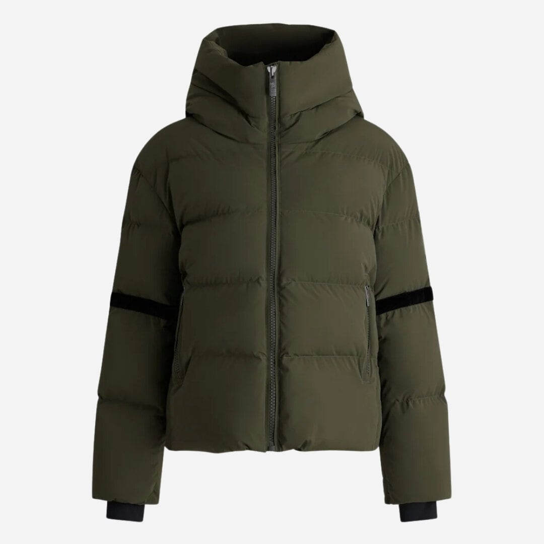 Barsy Down Jacket - Moss Green/Noir