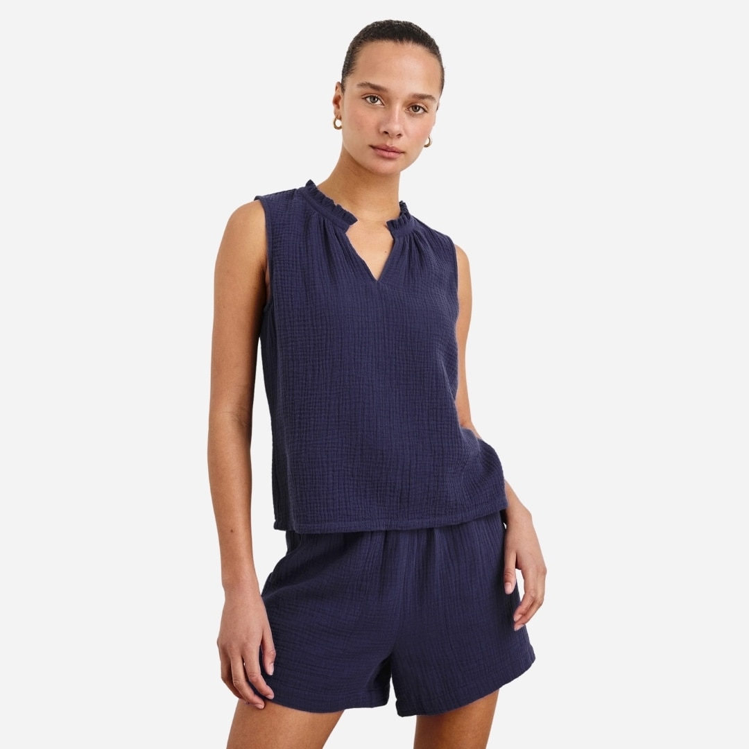 Christy Top - Admiral Blue