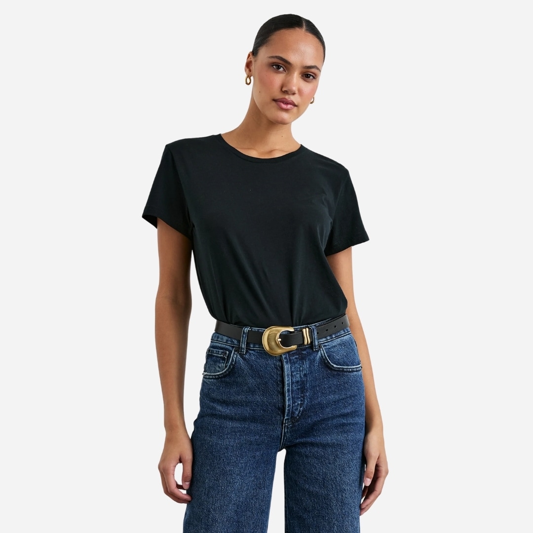 Classic Crew Neck T-Shirt - Black