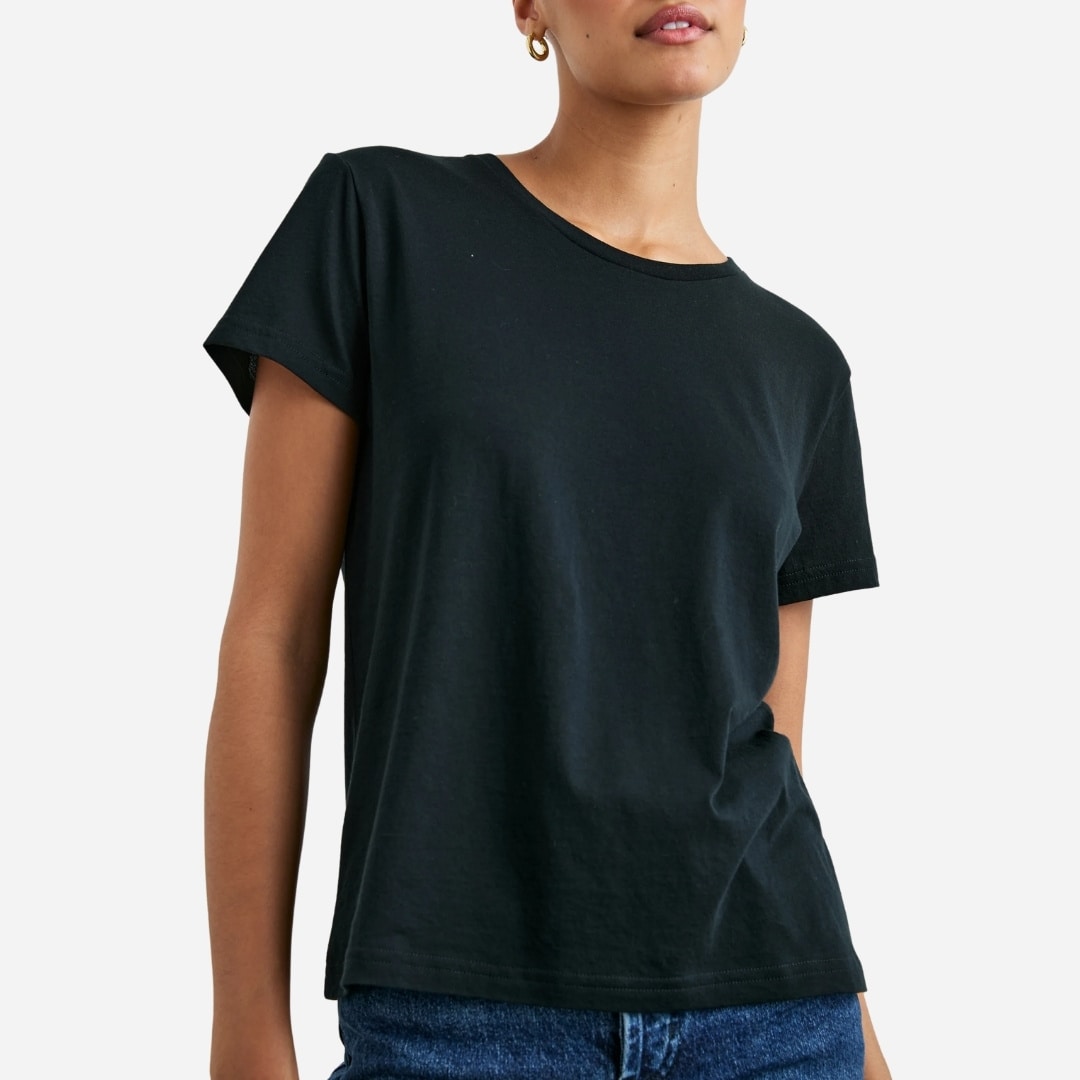 Classic Crew Neck T-Shirt - Black