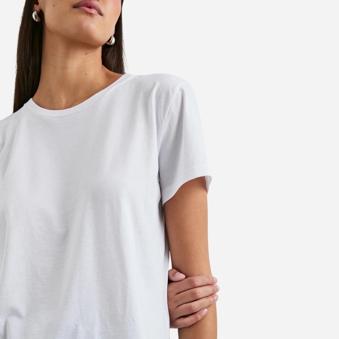 Classic Crew Neck T-Shirt - White