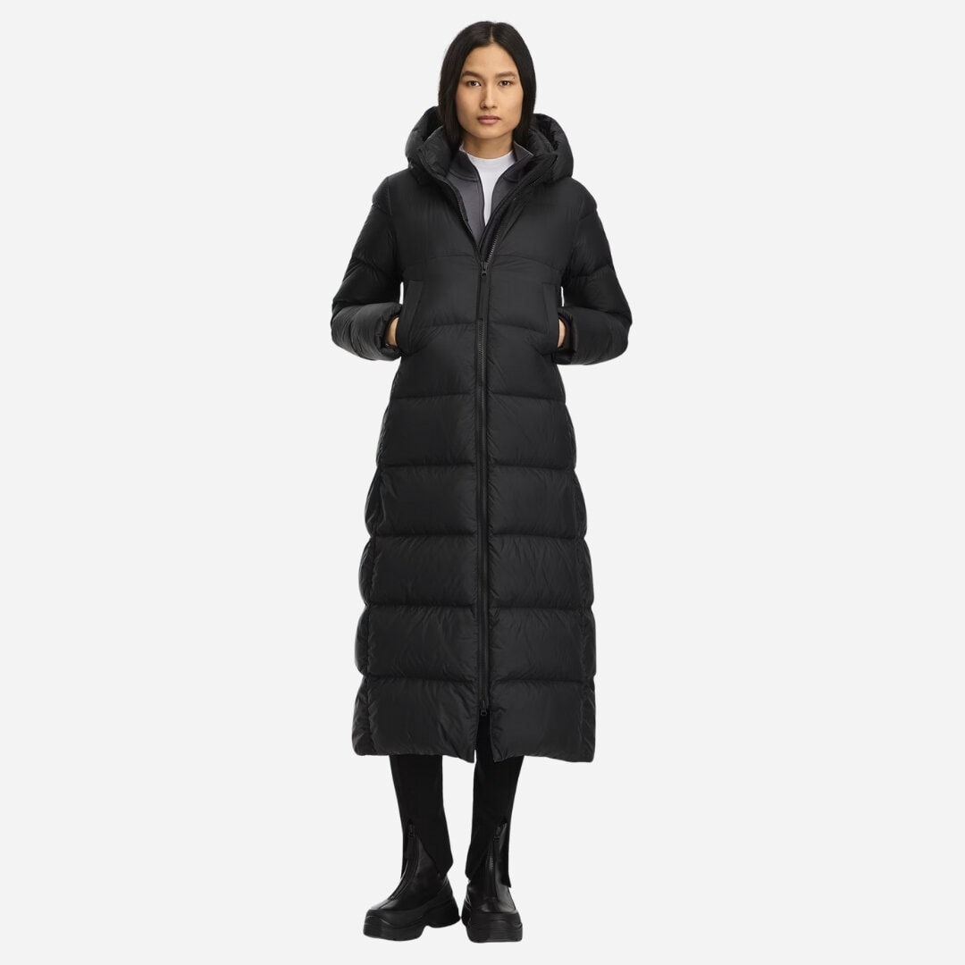 Mystique Puffer Tonal Label - Black