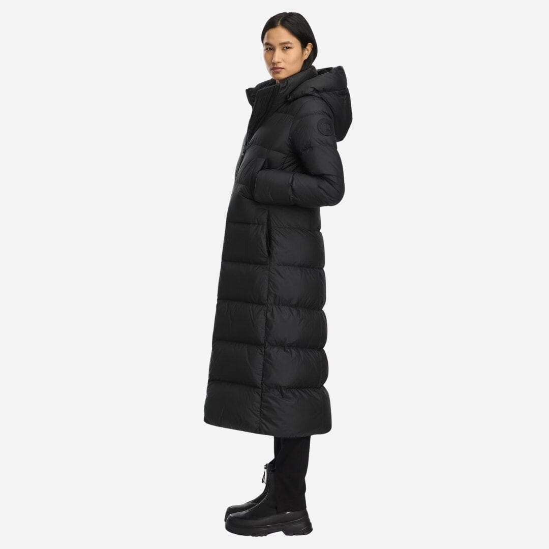 Mystique Puffer Tonal Label - Black