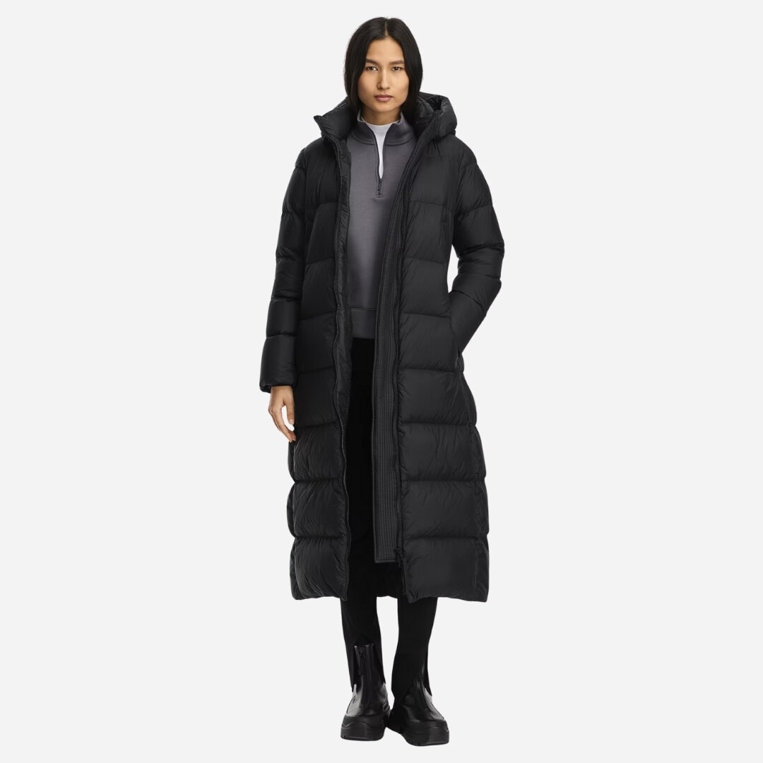 Mystique Puffer Tonal Label - Black