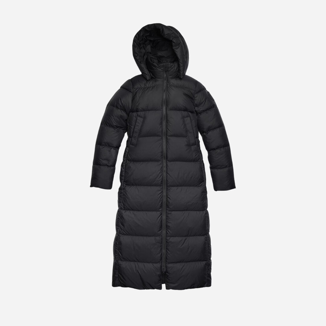 Mystique Puffer Tonal Label - Black