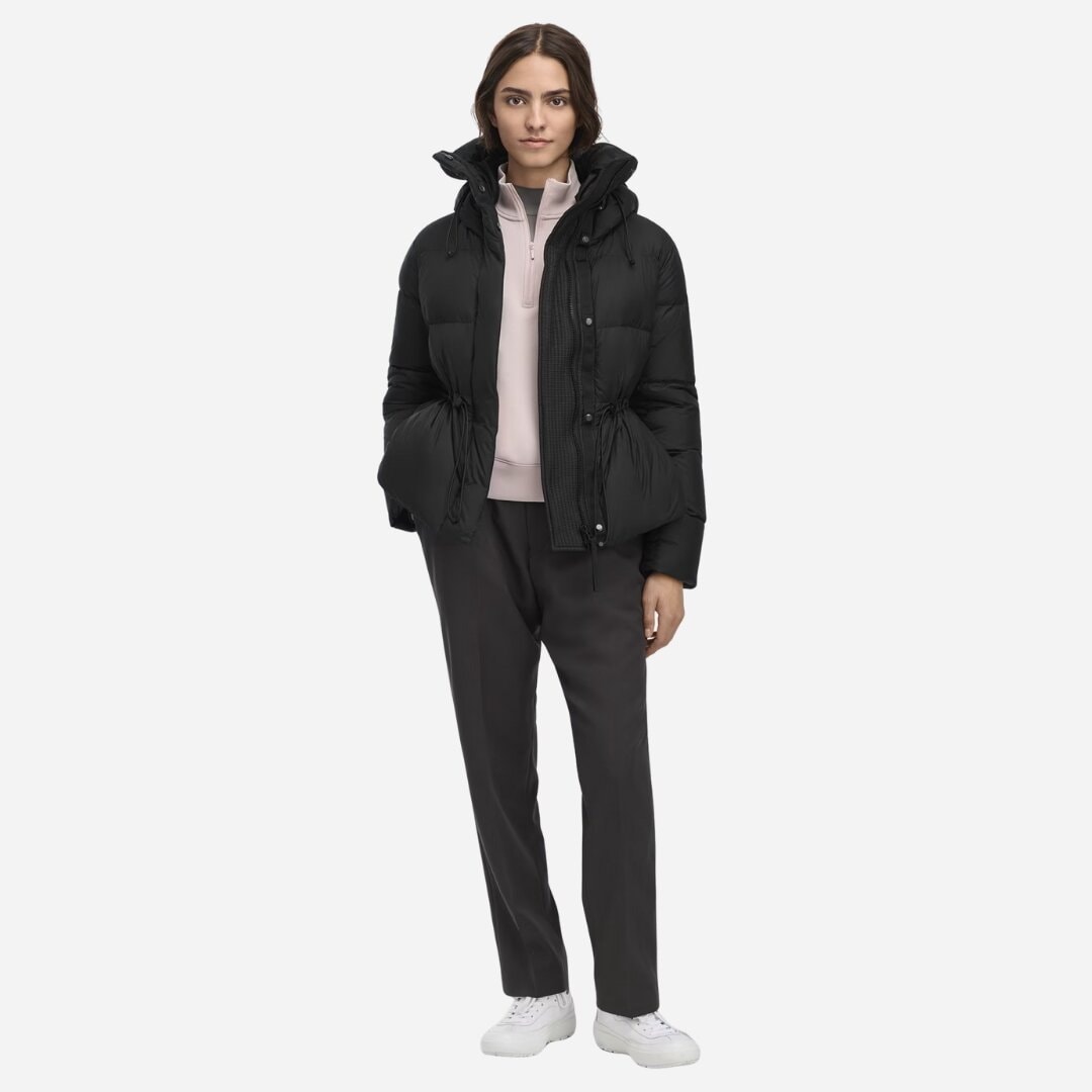 Montgomery Jacket Tonal Label - Black
