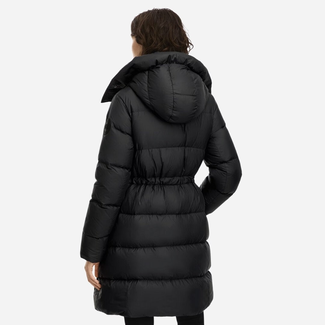 Montgomery Coat Tonal Disk - Black