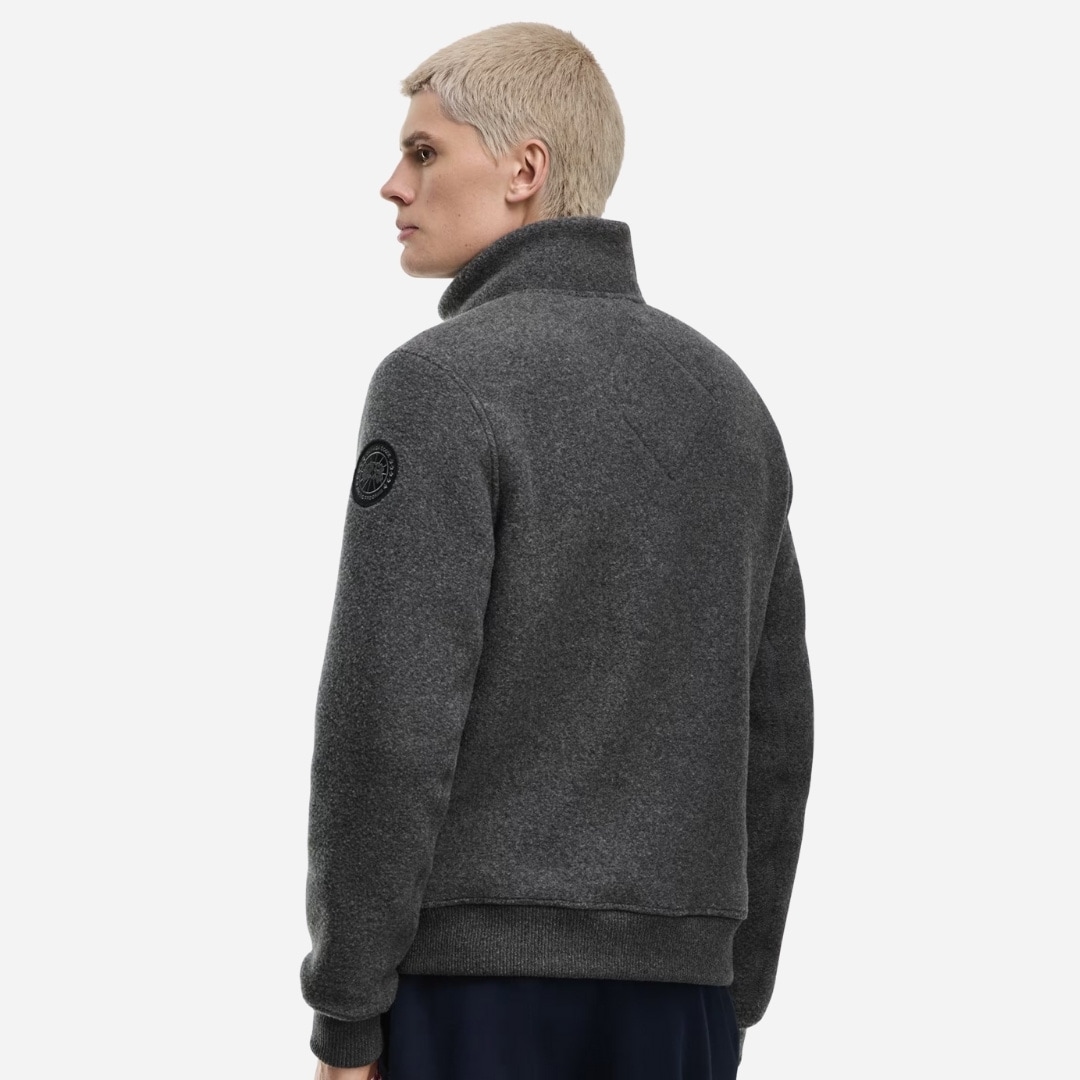 Lawson Fleece Jacket Black Label - Quarry Grey