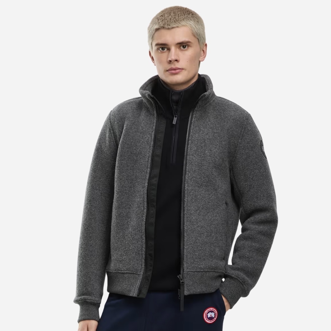 Lawson Fleece Jacket Black Label - Quarry Grey