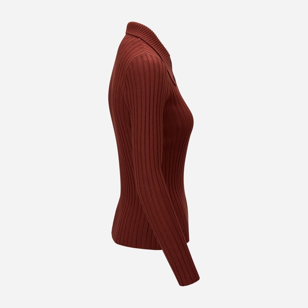 Dome Merino Sweater - Brick