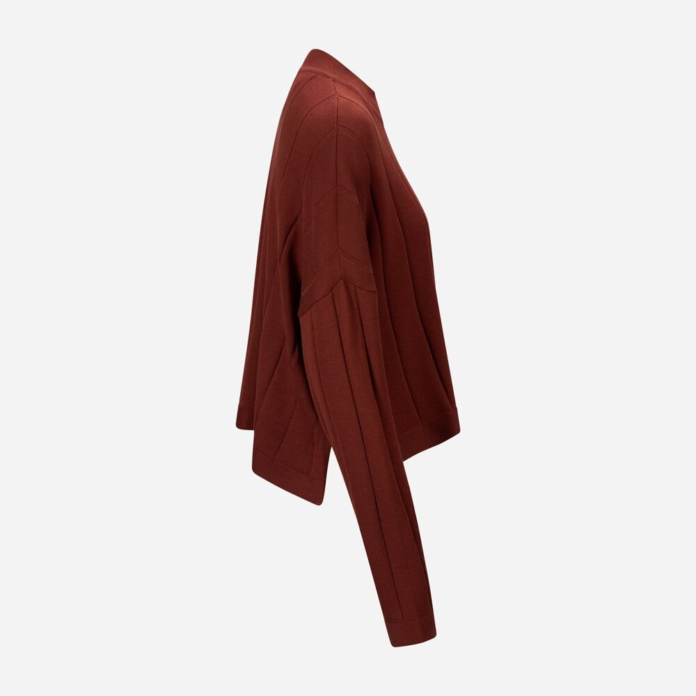 Montie Merino Sweater - Brick